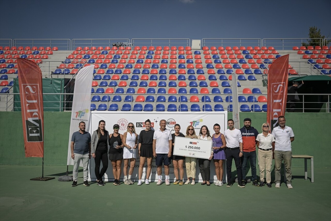 Enplus Masters Kadınlar Tenis Serisi'nin finalleri Ankara Tenis Eğitim Merkezi’nde...