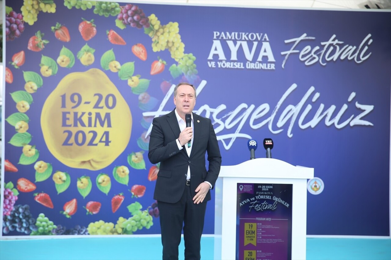 Sakarya'nın Pamukova ilçesinde 5'incisi düzenlenen "Ayva ve Yöresel Ürünler Festivali" başladı....