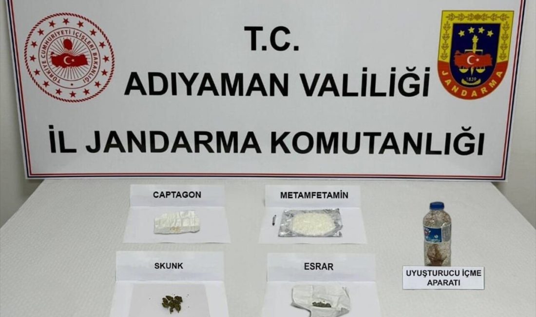 Adıyaman'da uyuşturucu operasyonunda 12