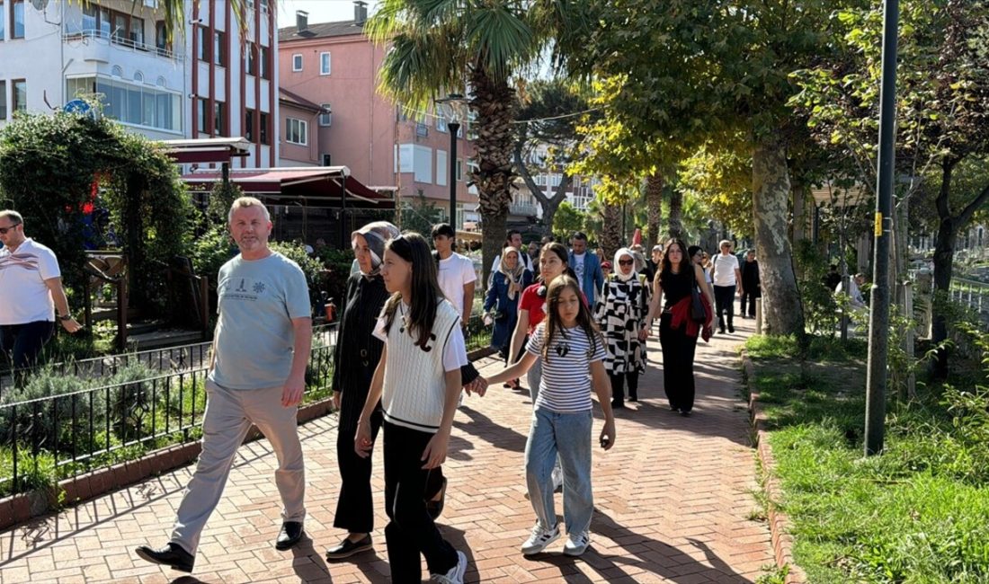 Amasra'da hava sıcaklıkları yükselirken,