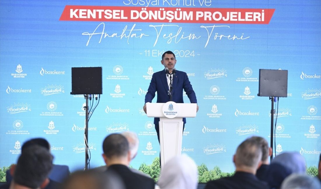 Bakan Kurum, Başakşehir’de kentsel