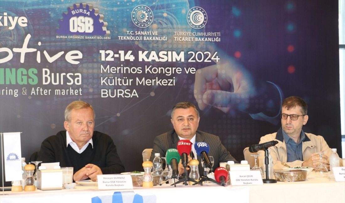 Bursa, 12-14 Kasım tarihlerinde