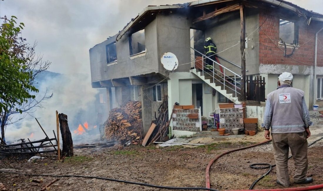 Bursa'nın Orhaneli ilçesinde çıkan