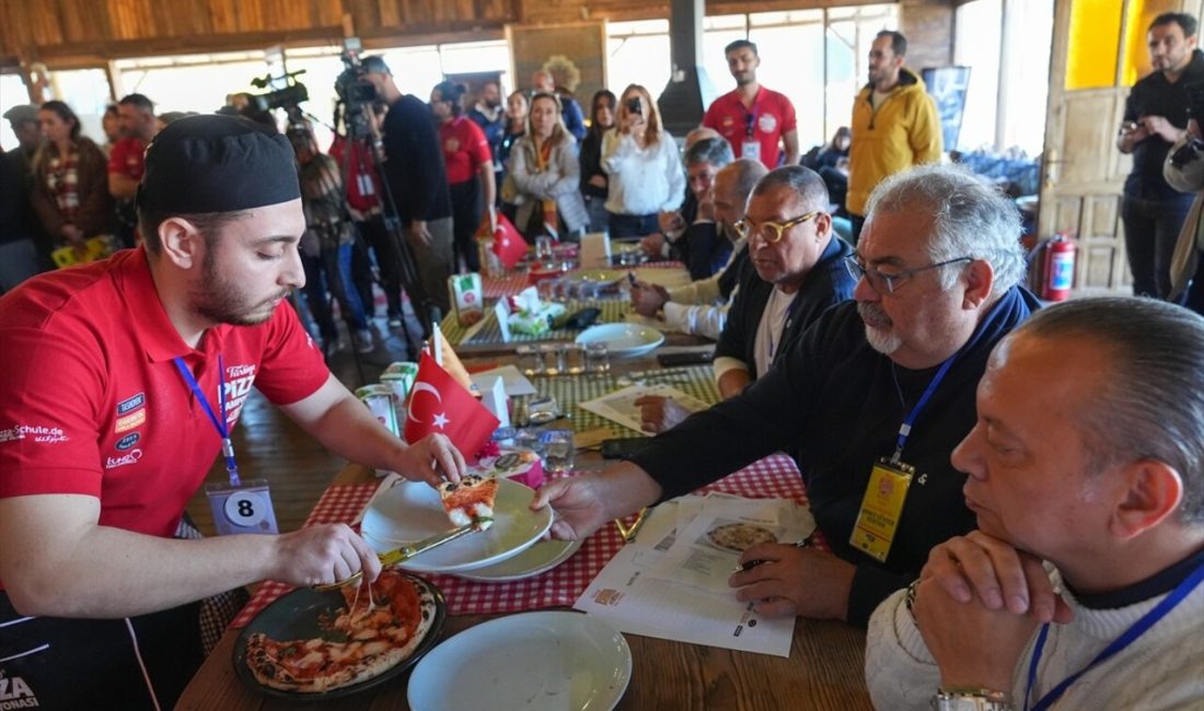 İzmir'deki Türkiye Pizza Şampiyonası,