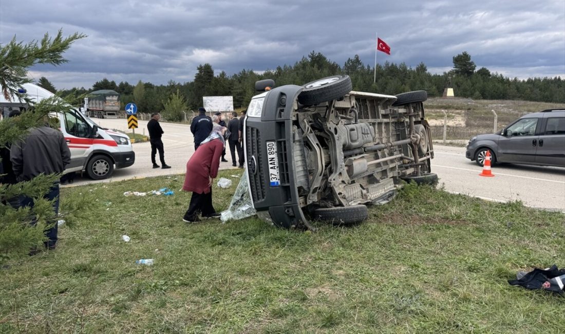 Kastamonu'da meydana gelen trafik