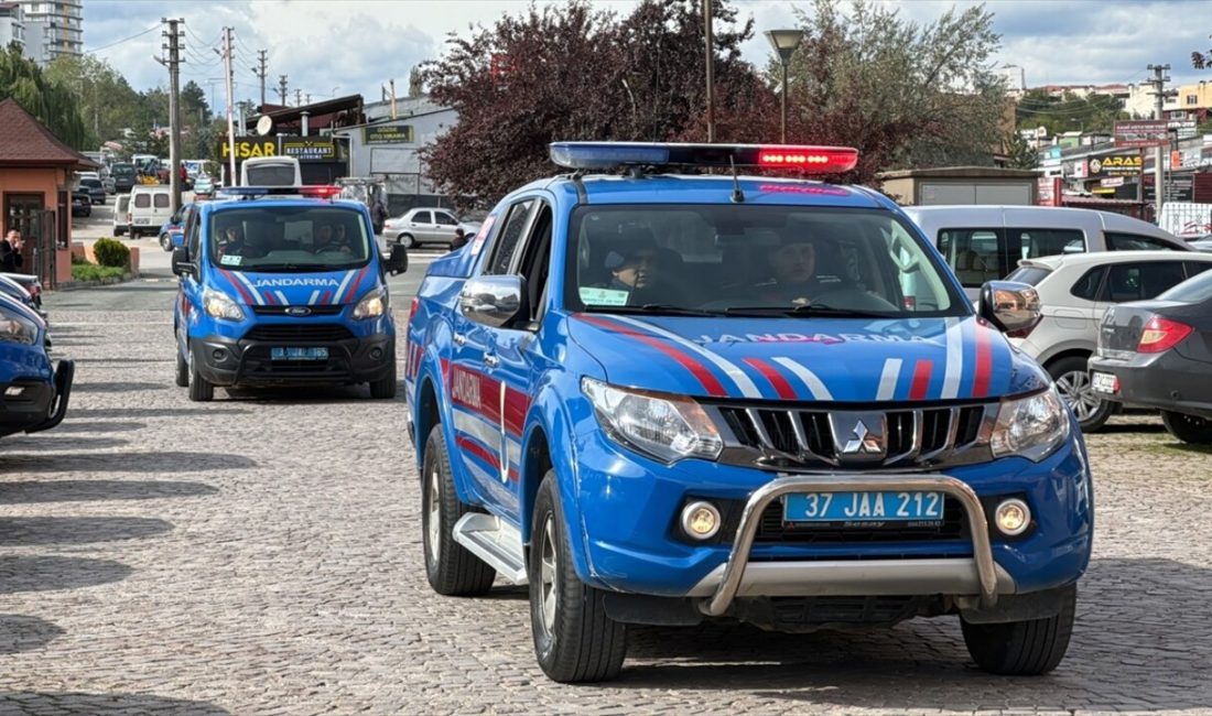 Kastamonu'da bir polis memuru,