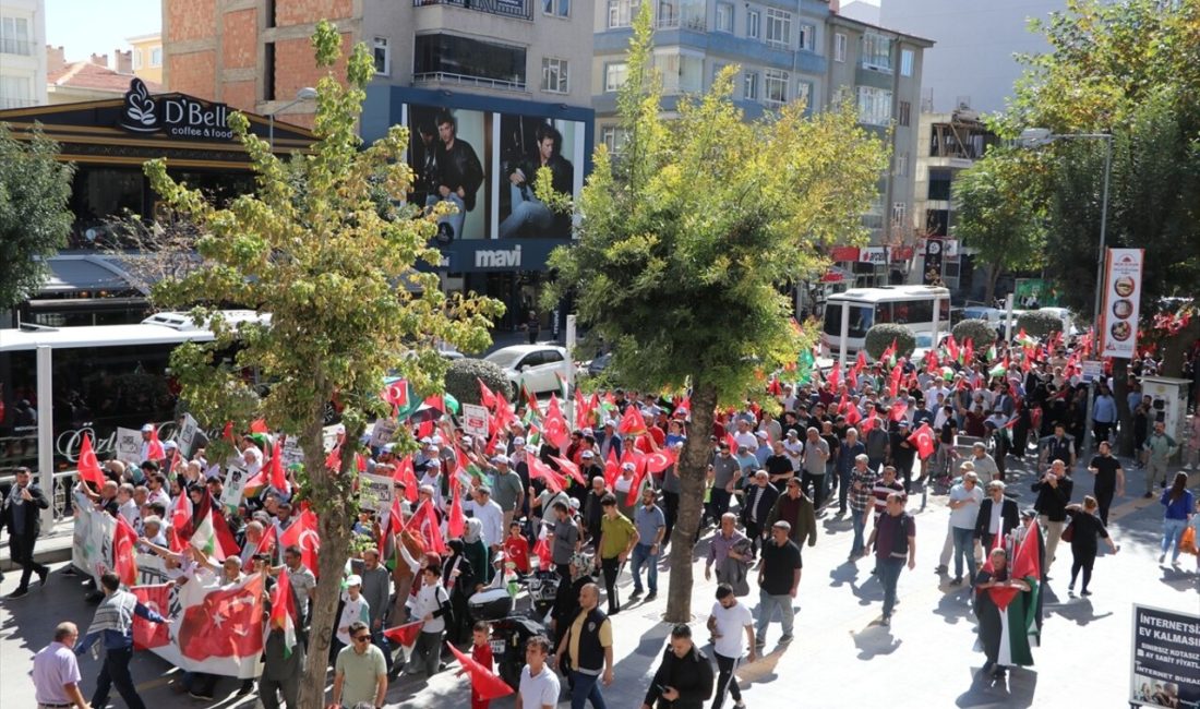 Kırıkkale ve Niğde'de, Filistin'e