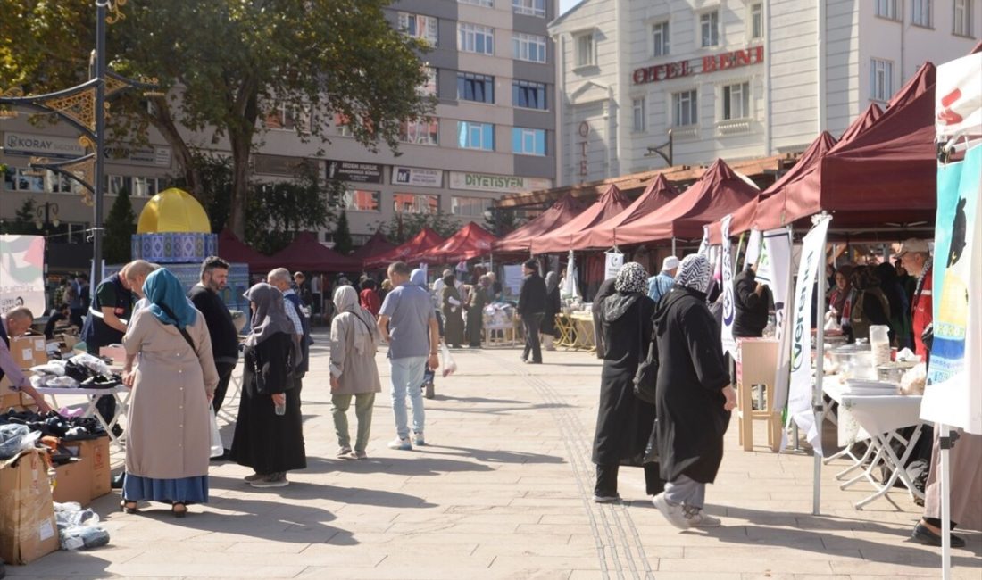 Kütahya'da Gazze halkı için