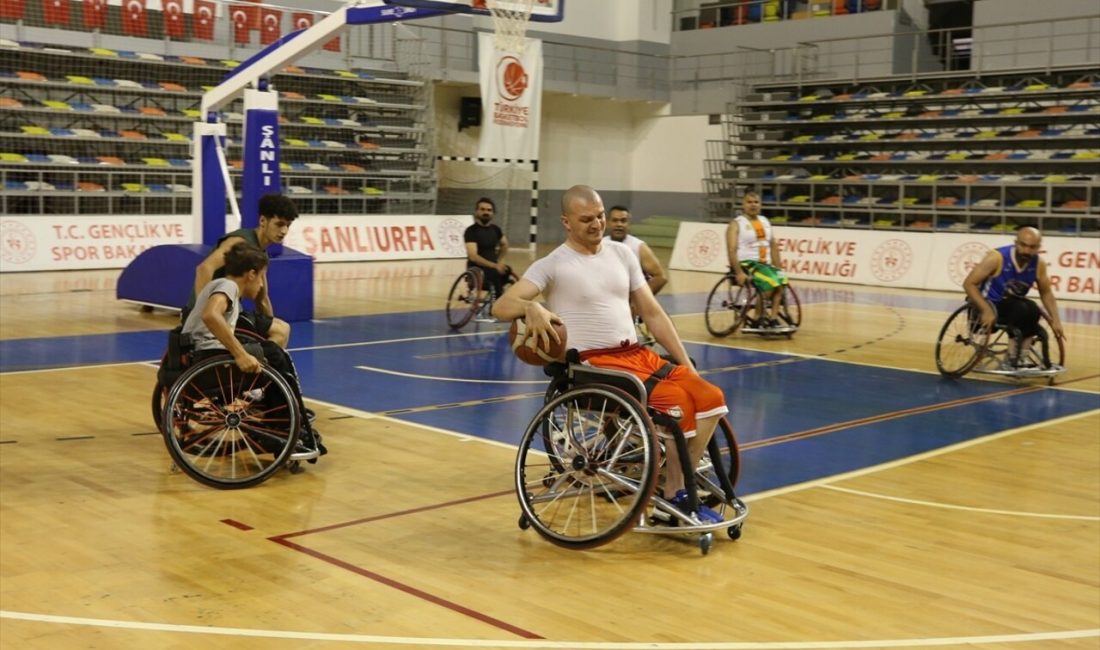 Şanlıurfa'nın engelli basketbol takımı,