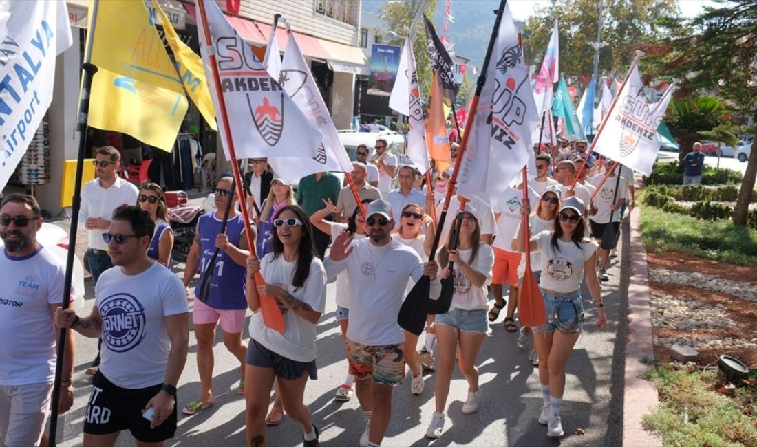 Antalya'nın Kemer ilçesinde düzenlenen