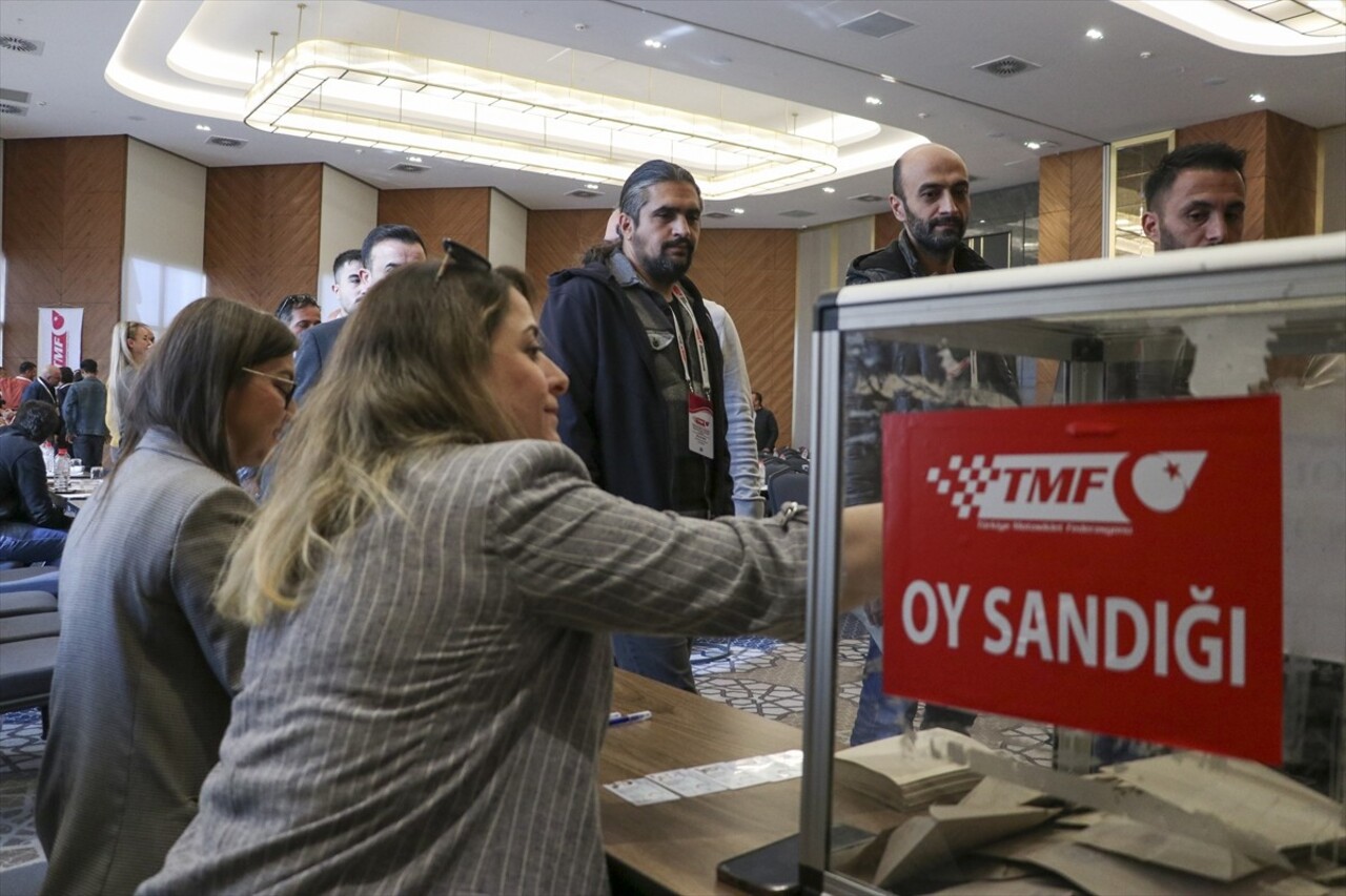 Türkiye Motosiklet Federasyonu'nun Olağan Genel Kurulu, Crowne Plaza Ankara Oteli'nde...