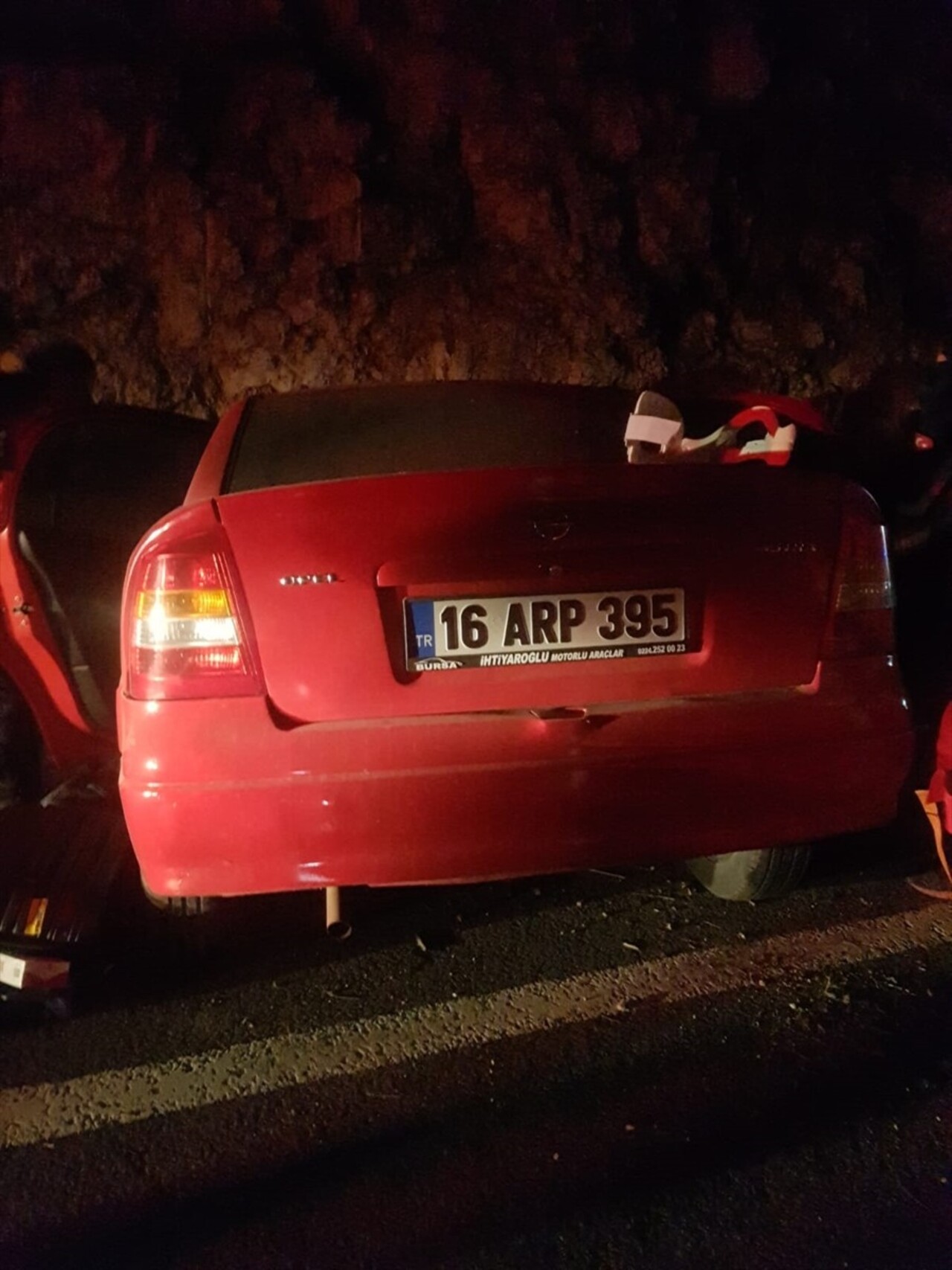 Bursa'nın Kestel ilçesinde geçirdiği trafik kazasında yaşamını yitiren sürücü ile bir gün önce...