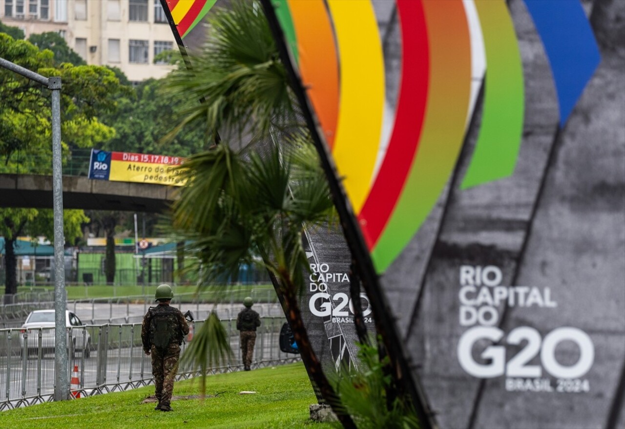 G20 Liderler Zirvesi, Brezilya'nın Rio de Janeiro kentinde, 18-19 Kasım'da, "Adil bir dünya ve...