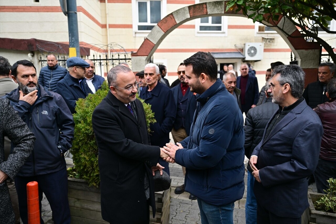 Dışişleri Bakan Yardımcısı Nuh Yılmaz’ın babası Durmuş Yılmaz’ın cenazesi, Üsküdar'daki Sefa...