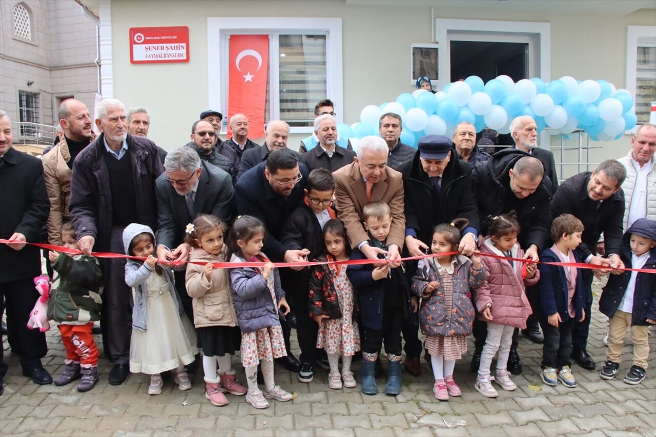 Kırklareli'nde hayırsever Şenol Şahin'in vefat eden oğlu Şener Şahin adına yaptırdığı 4-6 Yaş...