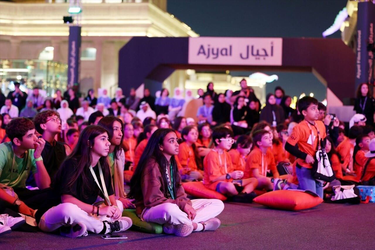 Katar'ın başkenti Doha'da bu yıl 12'ncisi düzenlenen Ajyal Film Festivali kapanış ve ödül töreni...