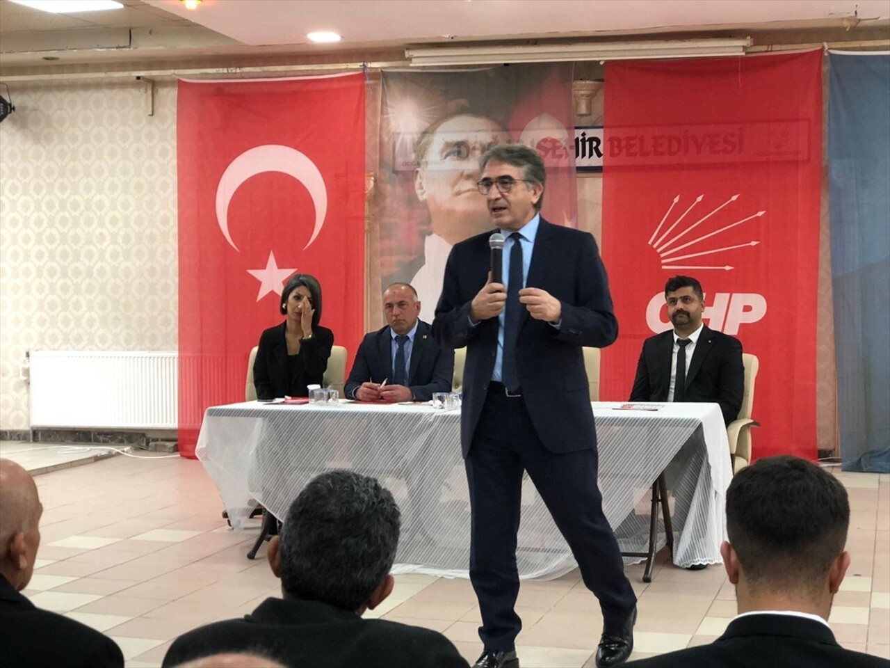 CHP Genel Başkan Yardımcısı Yalçın Karatepe, Malatya'nın Doğanşehir ilçesinde Belediye Düğün...