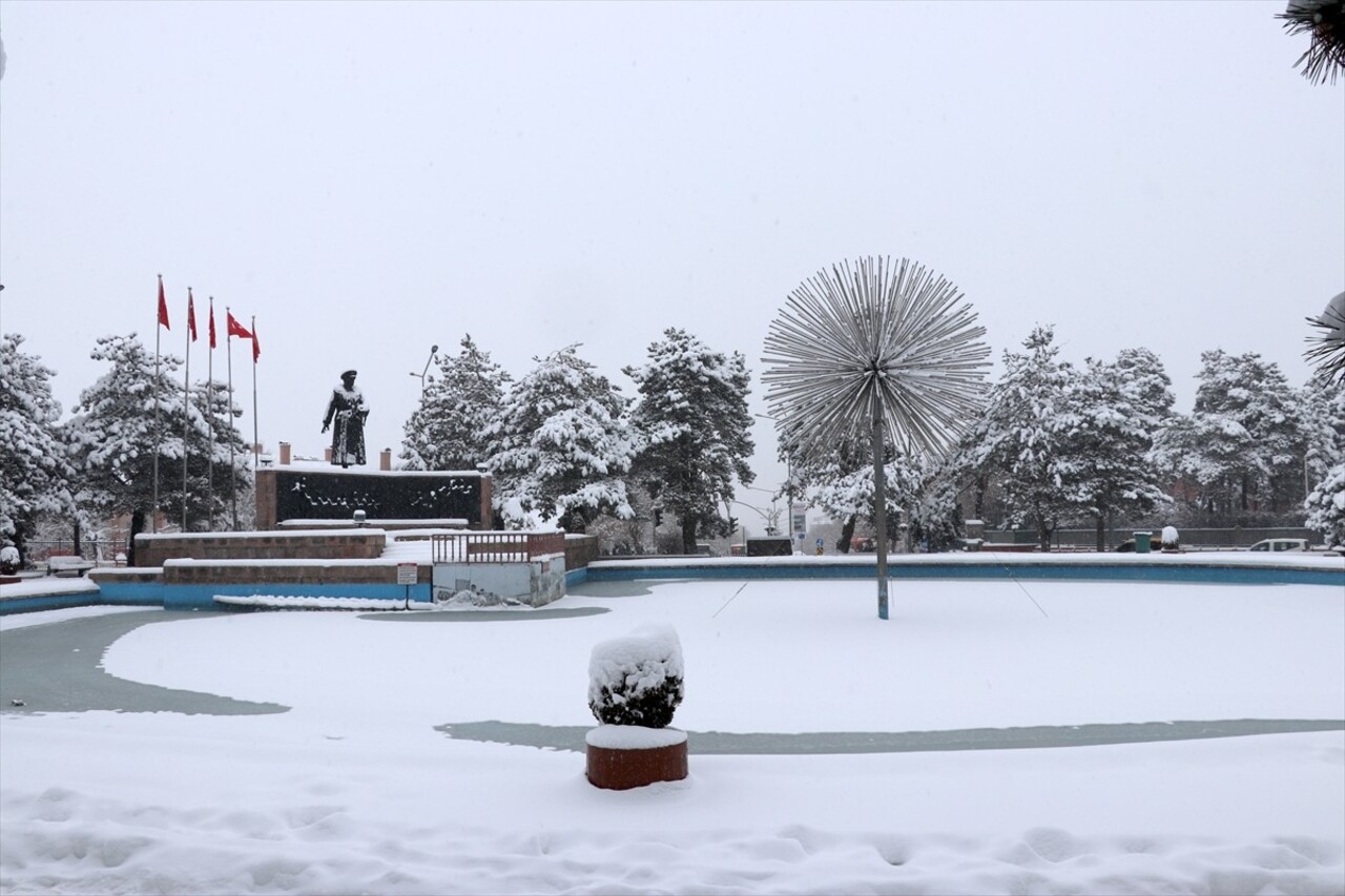 Erzurum'da üç gündür aralıklarla yağan kar, gece saatlerinden itibaren etkili oldu. Yağışla...