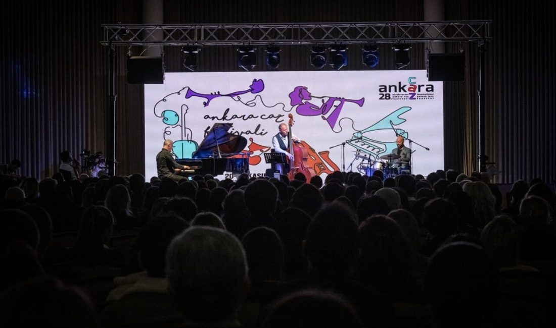 Ankara'da düzenlenen caz festivali,