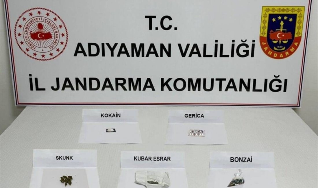 Adıyaman'da düzenlenen uyuşturucu operasyonunda