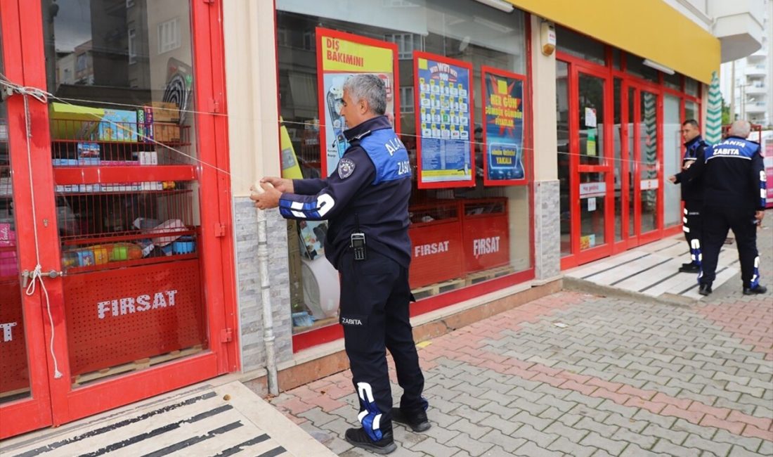 Alanya'da bir zincir market