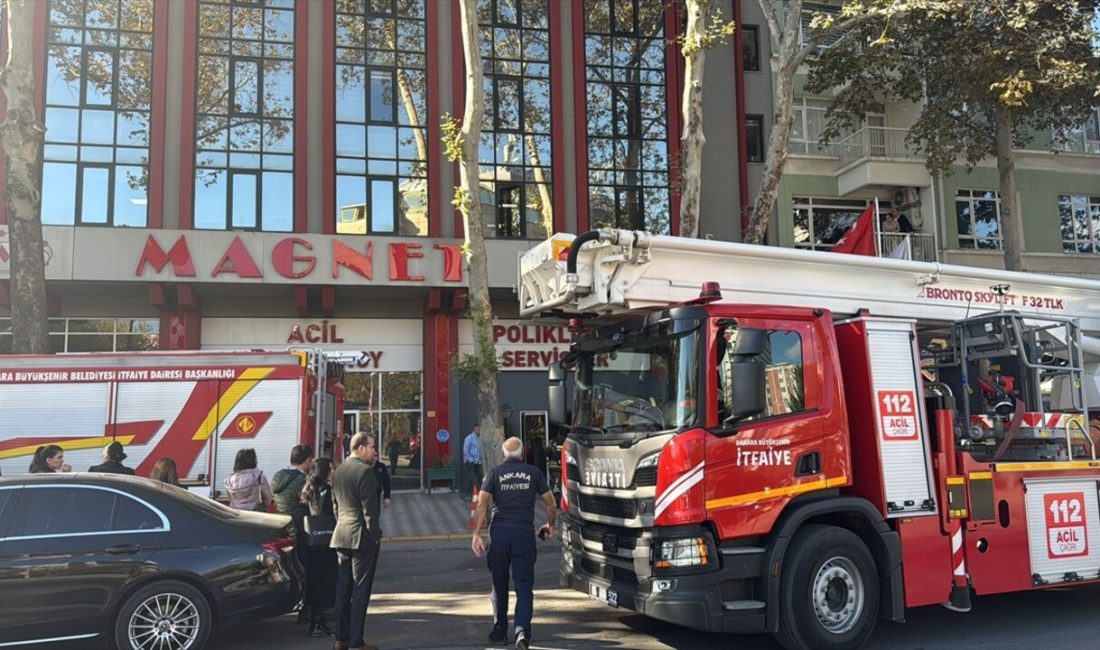 Ankara'da bir özel hastanenin