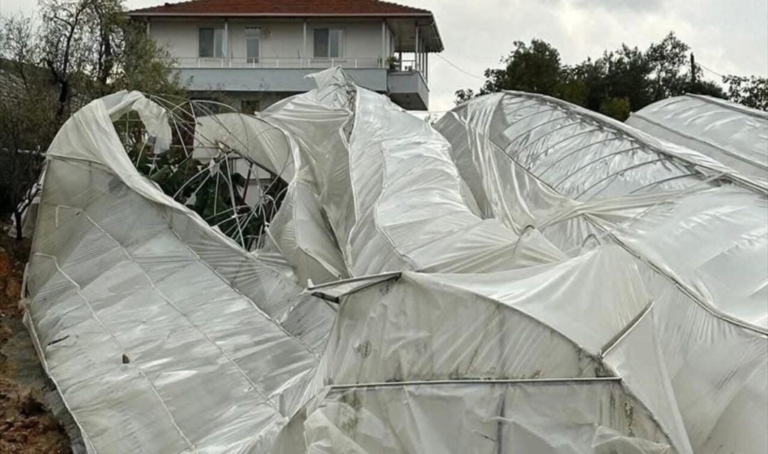 Antalya'da meydana gelen hortum