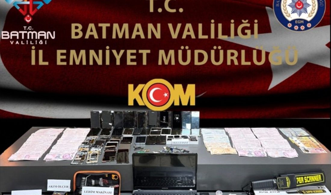 Batman'da düzenekle kopya veren