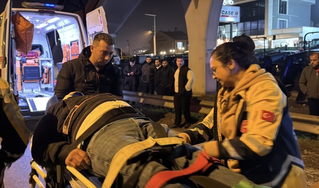 Bolu'da meydana gelen trafik