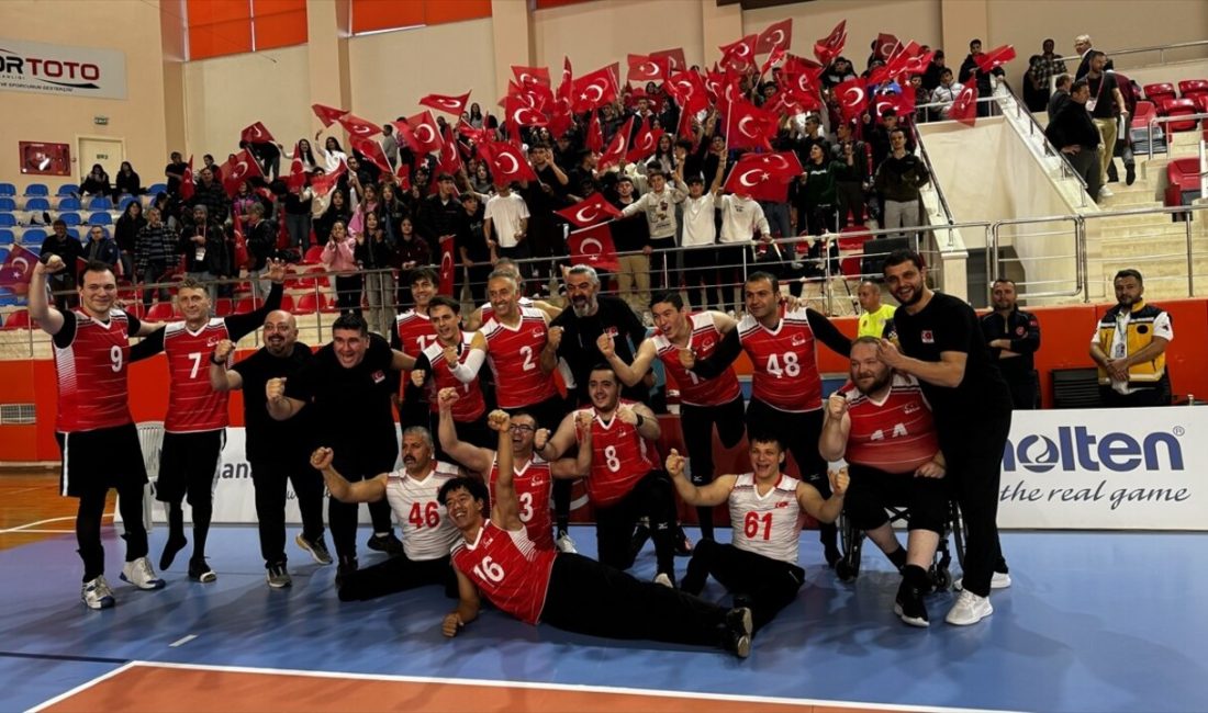 Burdur'da başlayan Oturarak Voleybol