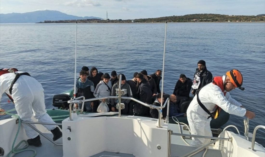 Çanakkale'nin Ayvacık ilçesi açıklarında