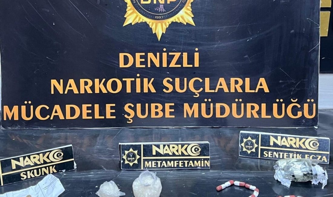 Denizli'de gerçekleştirilen operasyonda, 3