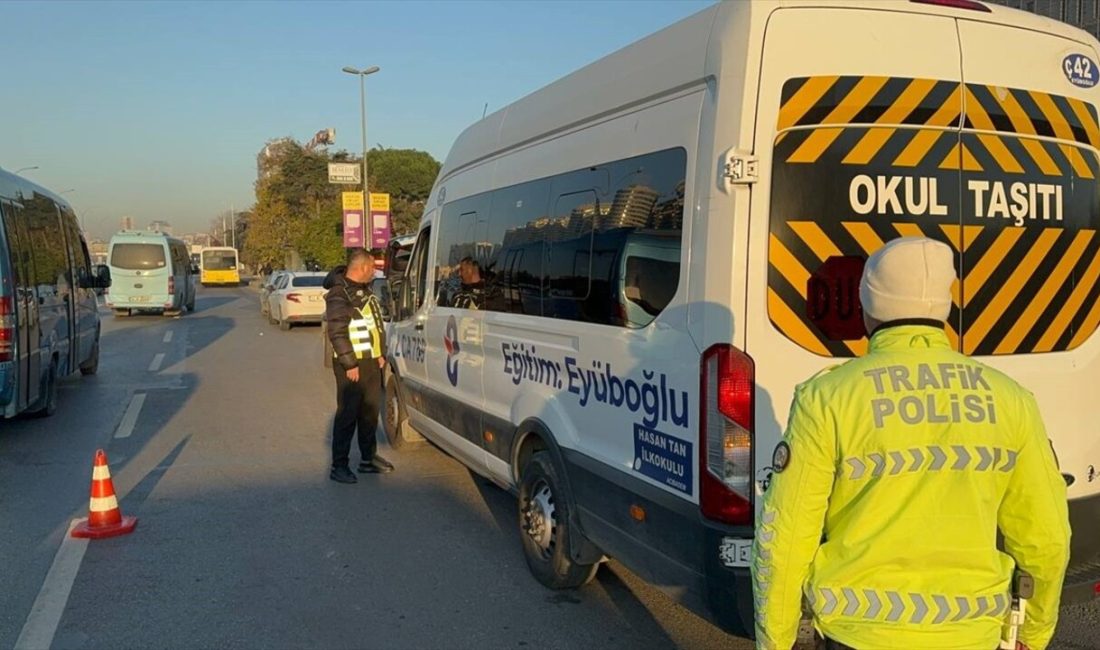 İstanbul'da öğrenci servislerine yönelik