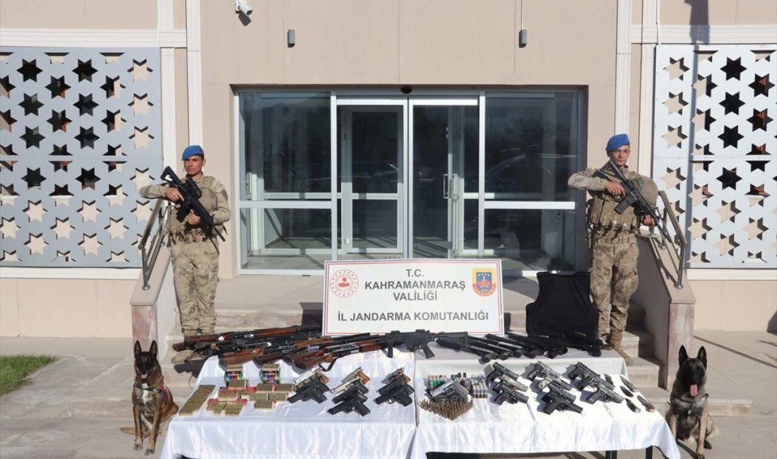 Kahramanmaraş merkezli düzenlenen operasyonda,