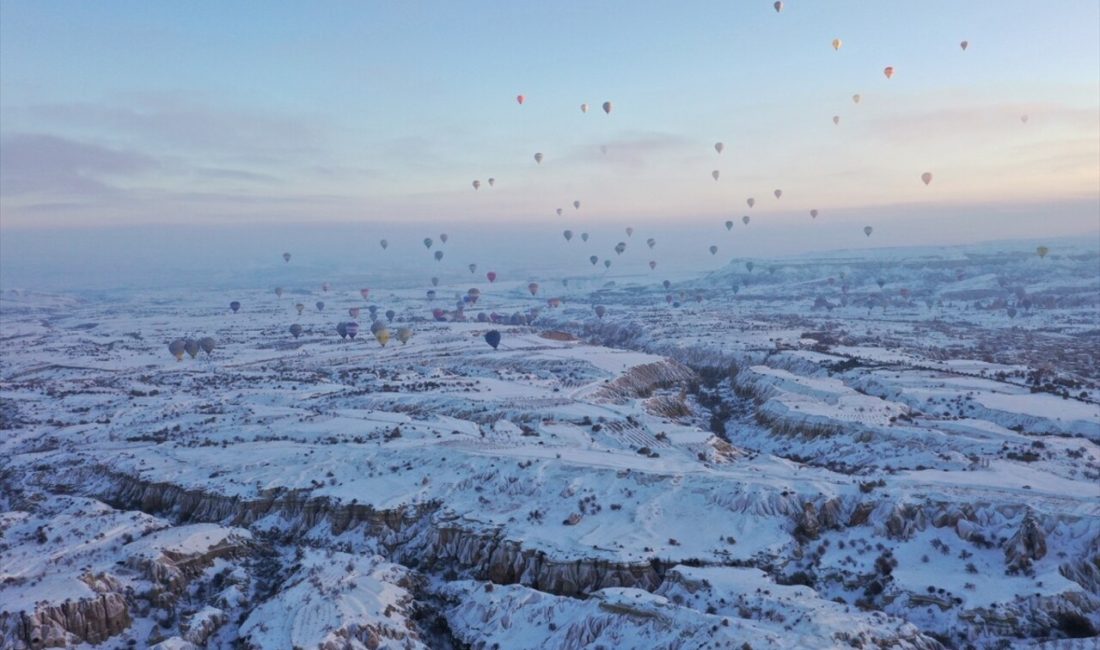 Kapadokya'da olumsuz hava koşullarının