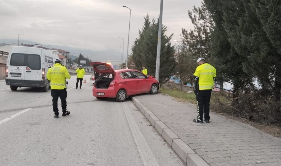 Karabük'te meydana gelen trafik