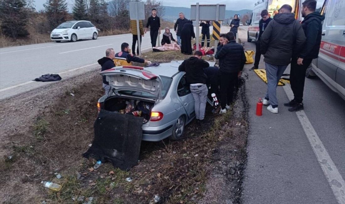 Karabük'te meydana gelen trafik