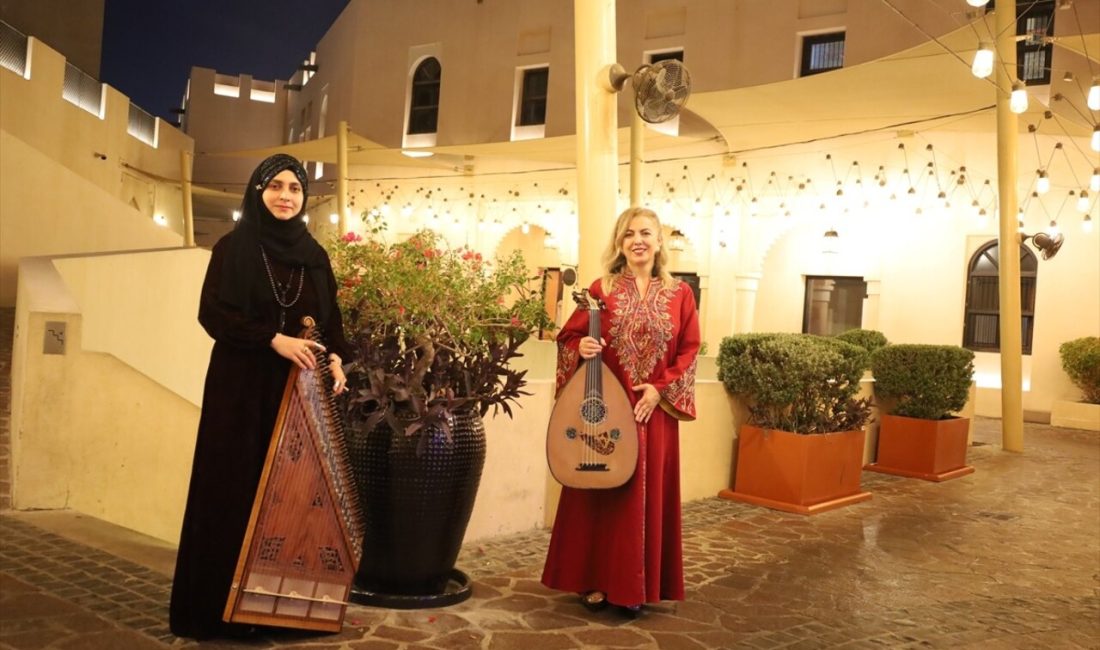 Doha'da düzenlenen Türk musikisi