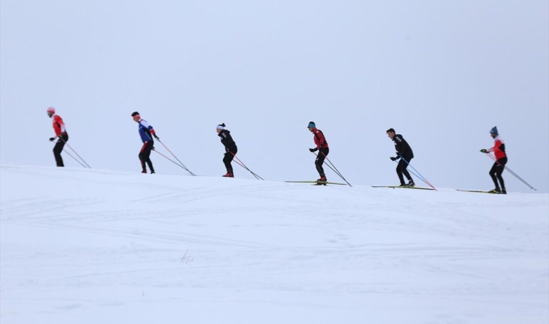 Rize'nin Handüzü Yaylası'nda antrenmanlara