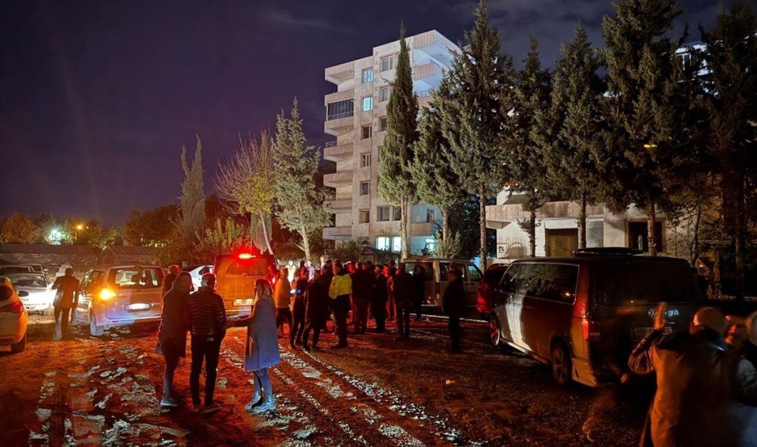 Malatya'nın Doğanşehir ilçesinde meydana