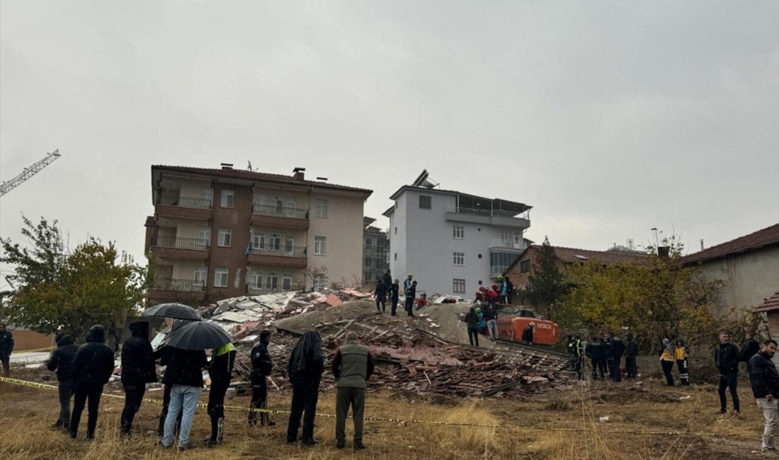 Malatya'da ağır hasarlı bir