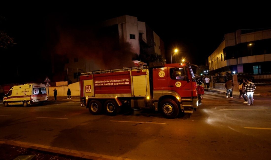 Mersin'in Toroslar ilçesindeki tekstil