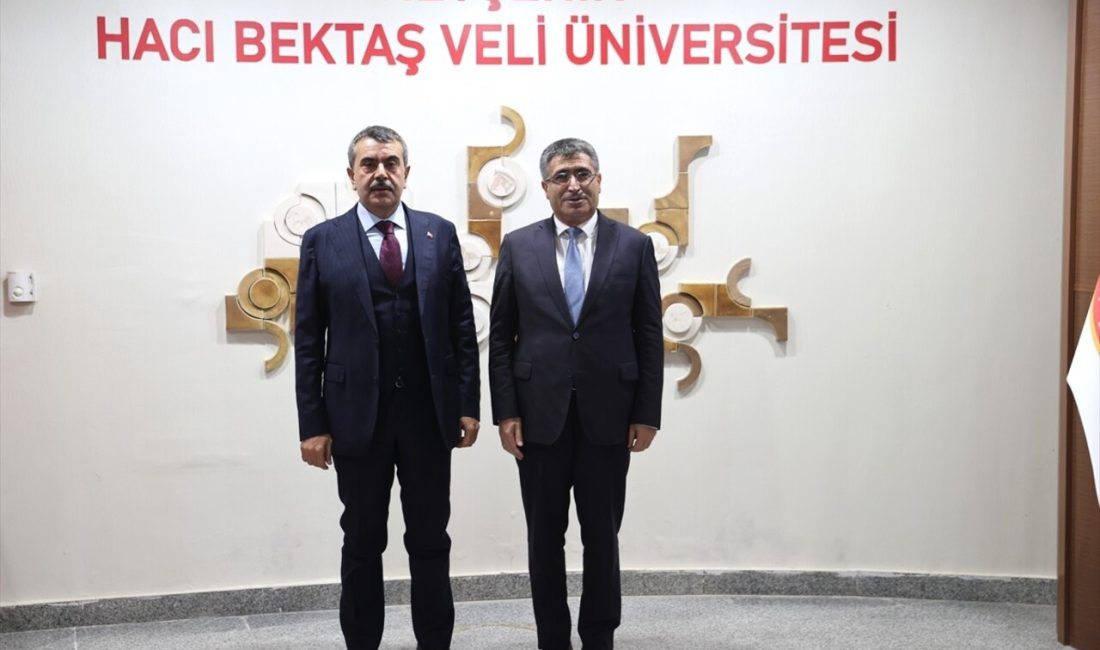 Bakan Tekin, Nevşehir'de önemli