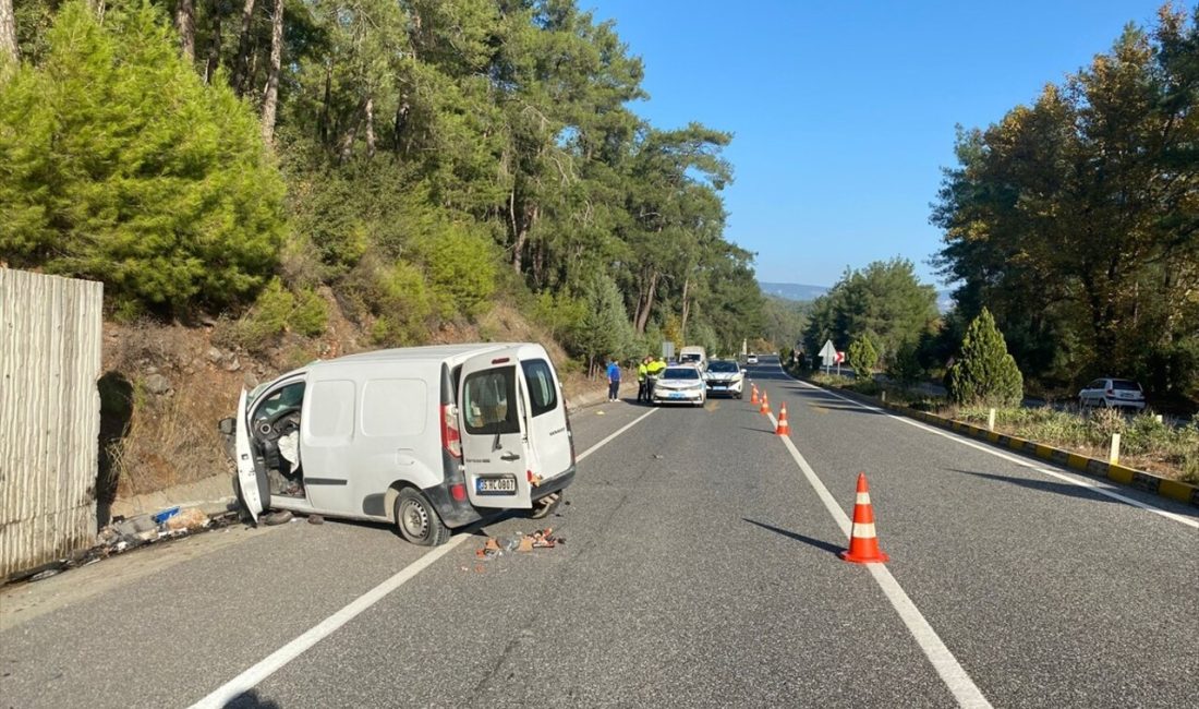 Muğla'nın Marmaris ilçesinde meydana