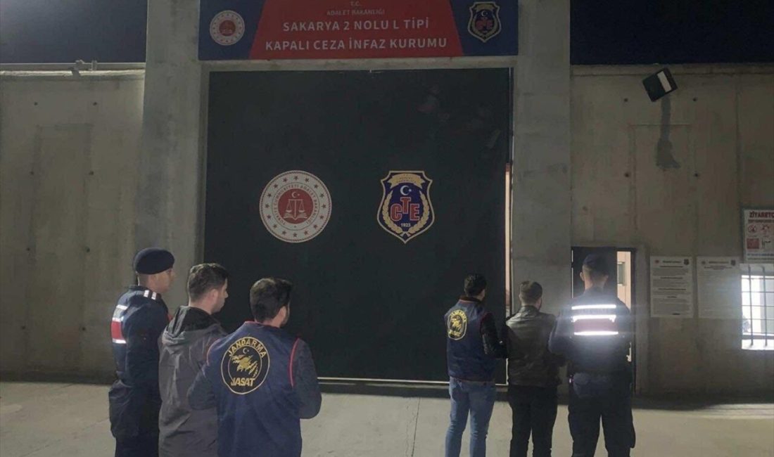 Sakarya'da JASAT tarafından yakalanan