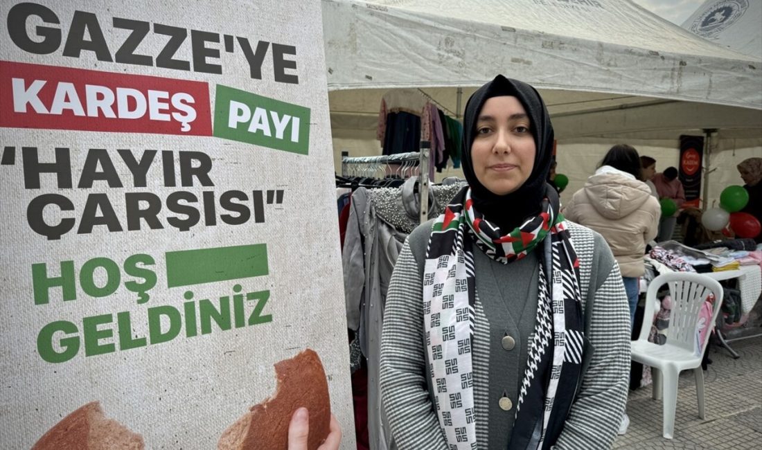 Samsun'da Gazze’ye yardım amacıyla