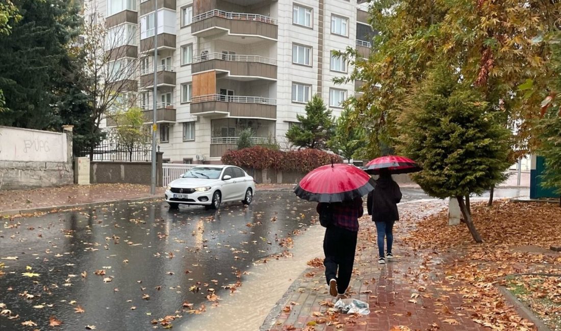 Şanlıurfa'da etkili olan sağanak