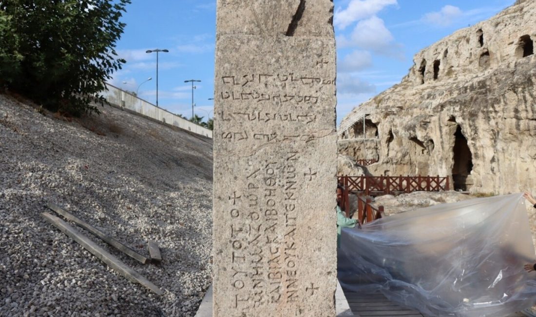 Kızılkoyun Nekropolü'nde tarihi eserler