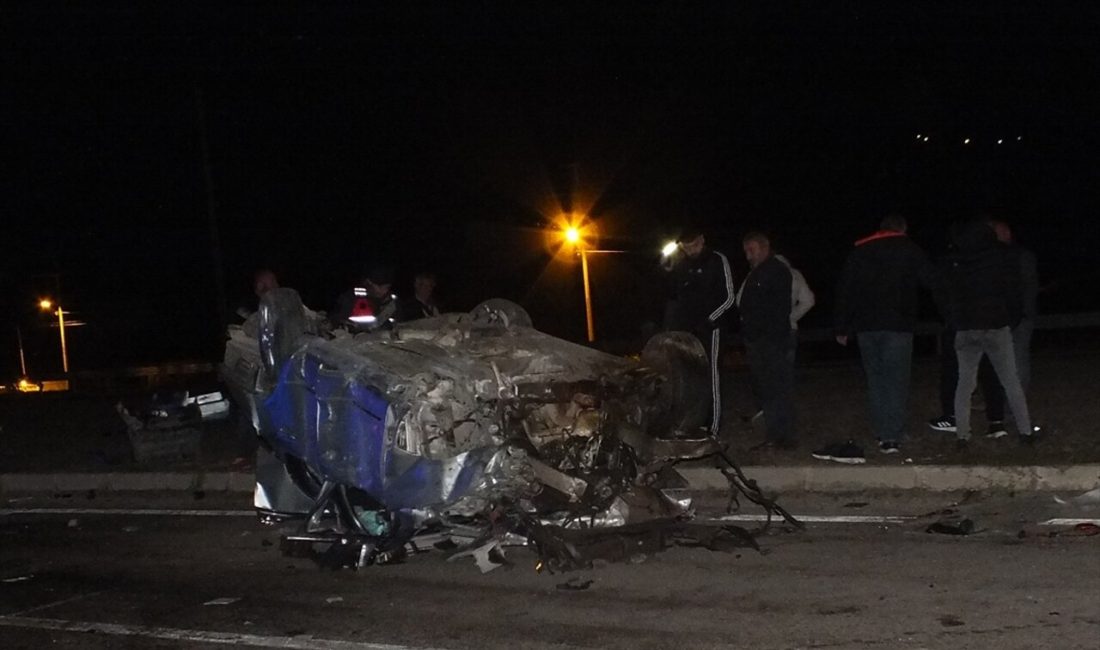 Tokat'ın Turhal ilçesinde meydana